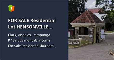 Hensonville angeles city Properties .